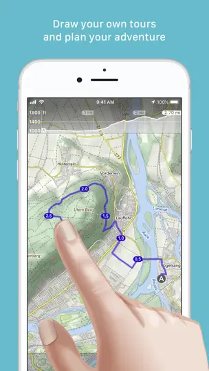 Captura de pantalla de MapOut en iPhone 2