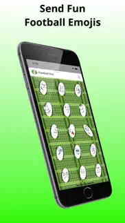football emojis - touchdown iphone screenshot 1