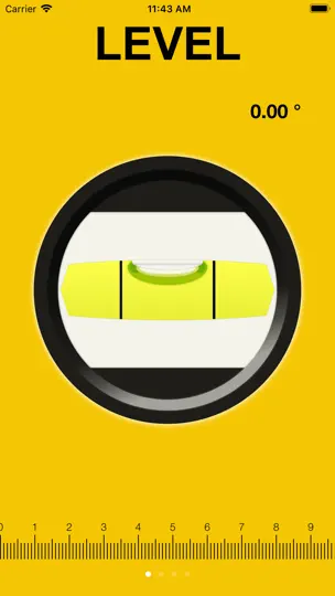 Скриншот Уровень строительный LEVEL App на iPhone 1