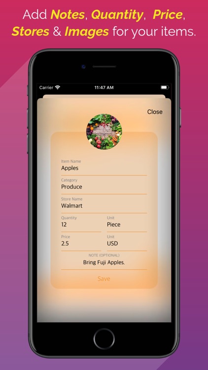 BringIt - Grocery List screenshot-3