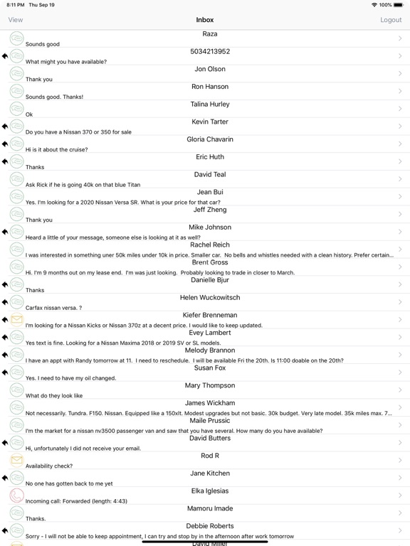 SendSmart iPad screenshot 1 - Business app