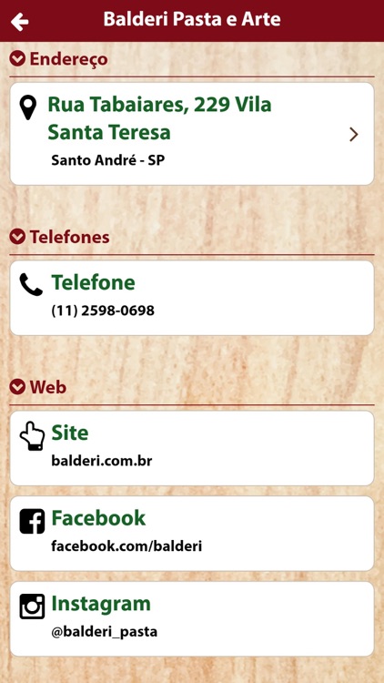 Balderi Pasta e Arte