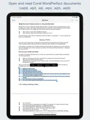 wpd reader - for wordperfect ipad capturas de pantalla 1