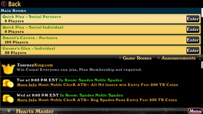 Hardwood Spades Screenshot