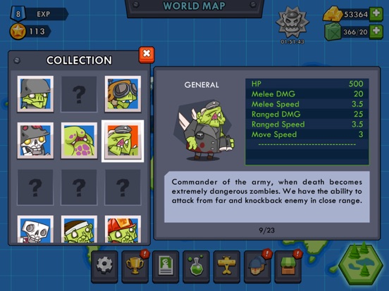 Zombie Defense: Z War iPad screenshot