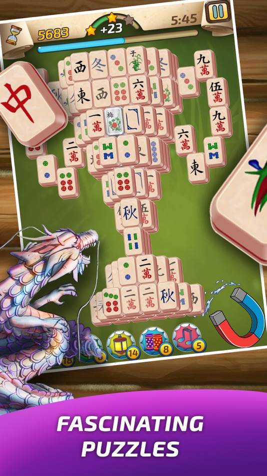 #1. Mahjong Village Solitaire game (iOS) 由: Gamos Mobile Limited