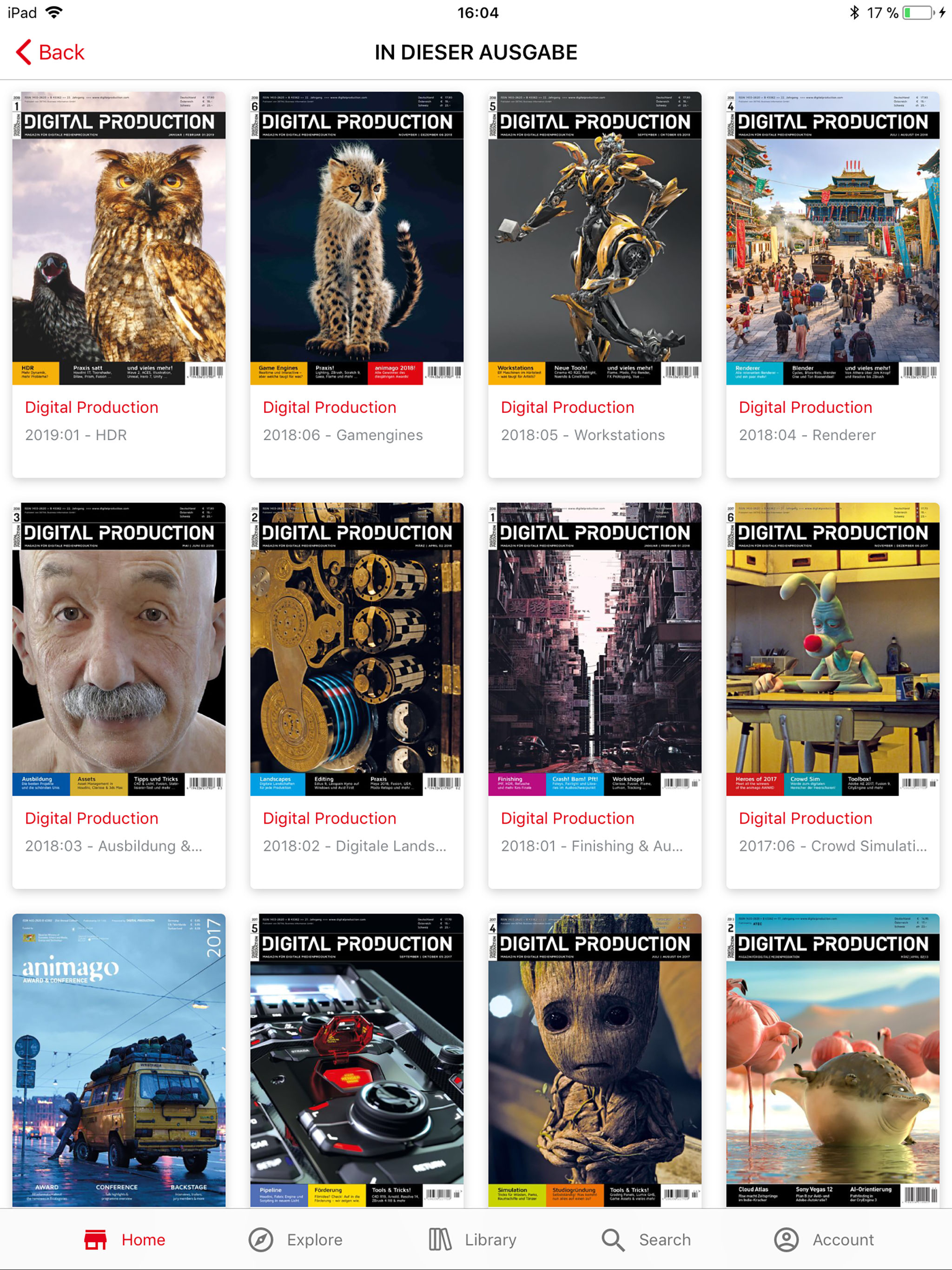 Digital Production - Magazin screenshot 7