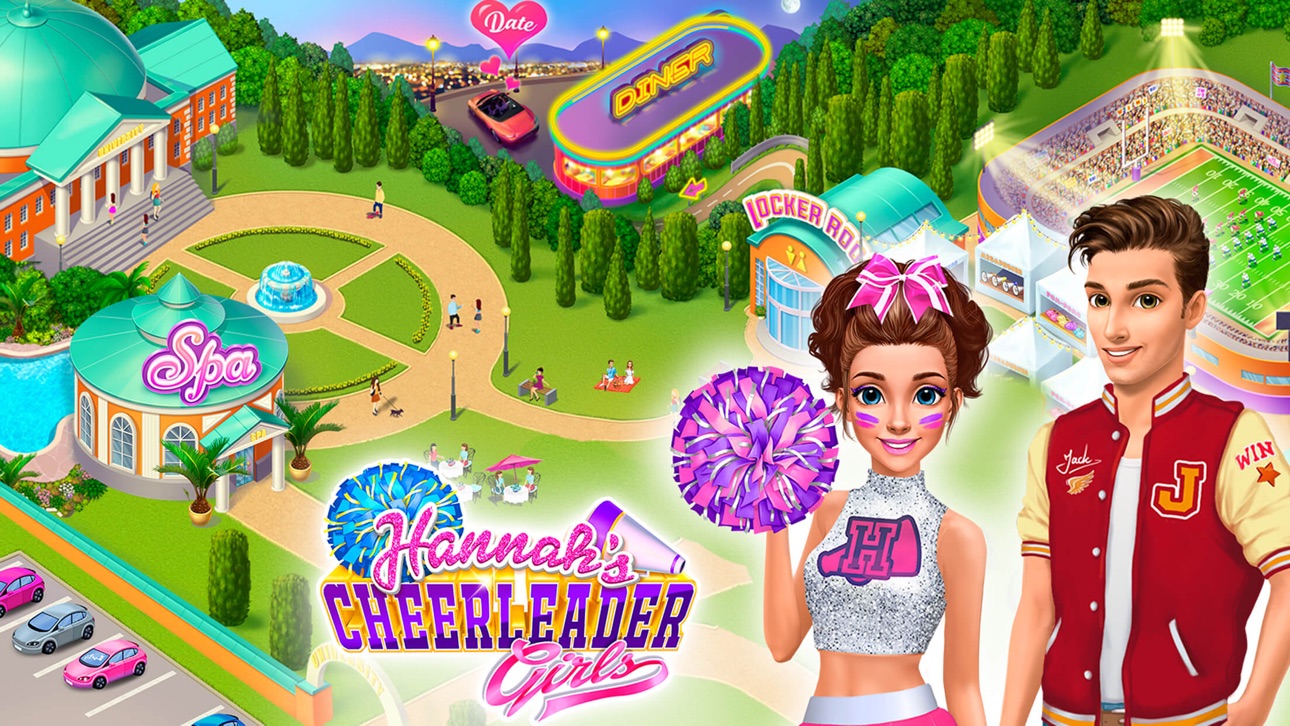 Screenshot 1 of Hannah's Cheerleader Girls