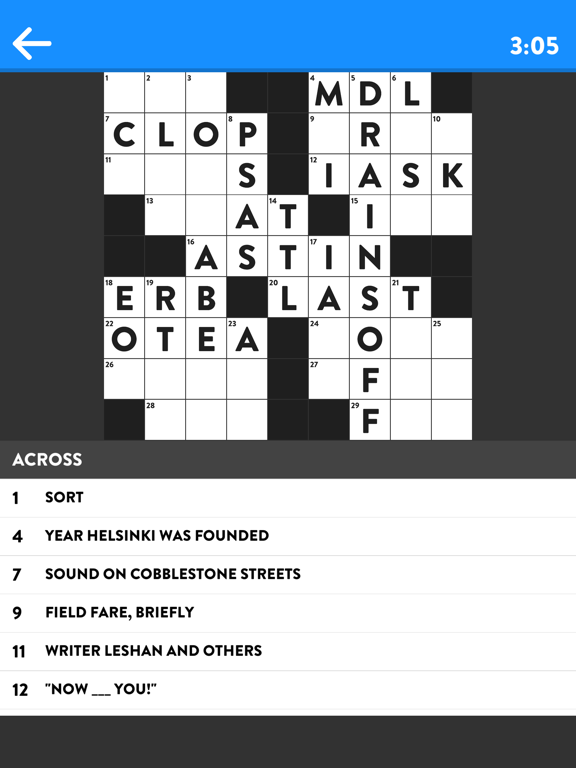 Screenshot #6 pour Crossword •