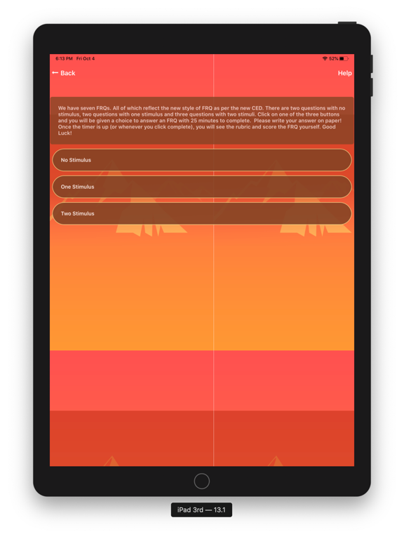 Screenshot #3 for iScore5 APHG