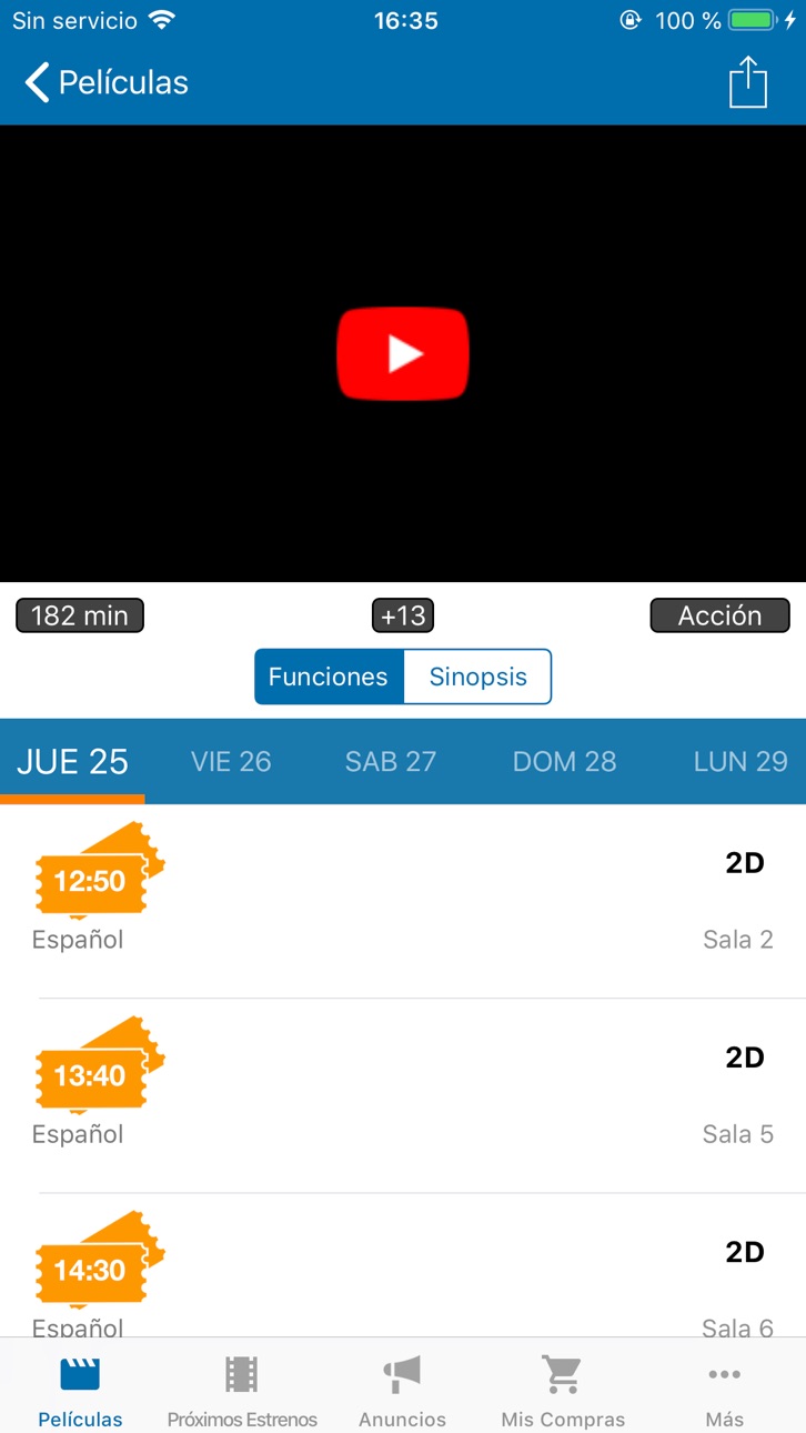 iPhone screenshot