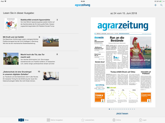 Screenshot #4 pour agrarzeitung