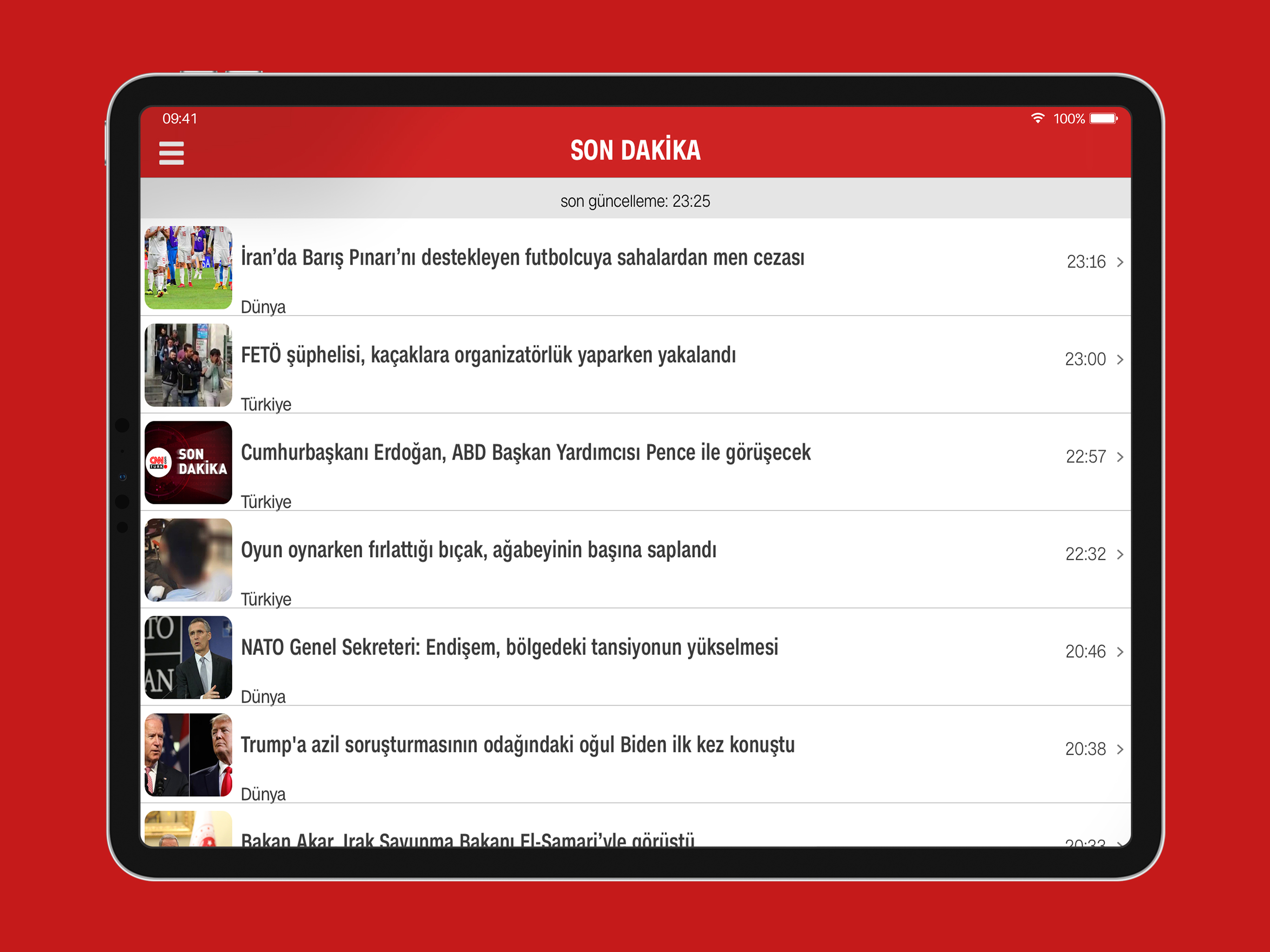 CNN Türk for iPad screenshot 4