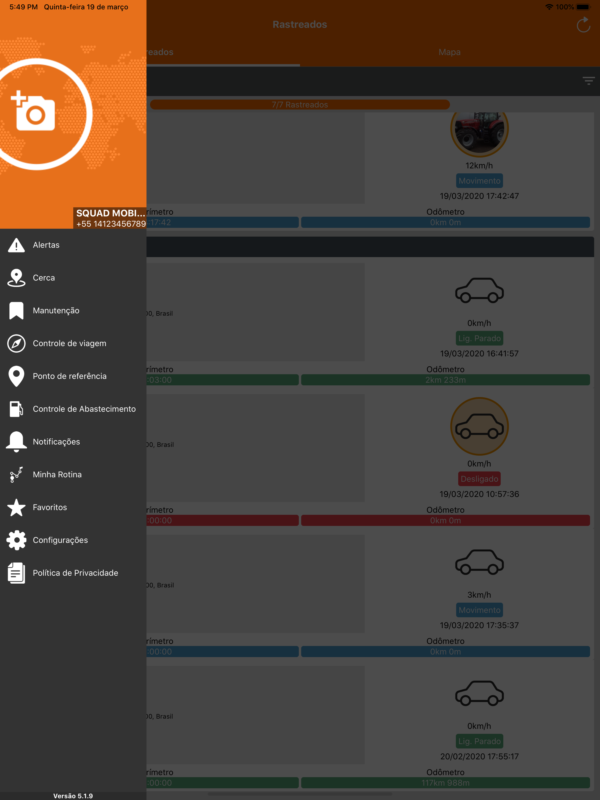 Santrack Mobile screenshot 9