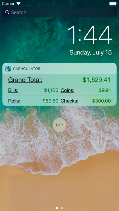 Cashculator - Cash Counter iPhone screenshot 6 - Finance app
