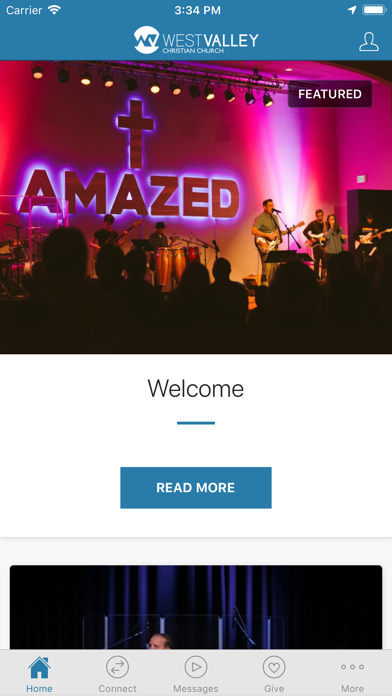 West Valley Christian Church iPhone screenshot 1 - Lifestyle app
