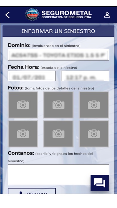 Screenshot #1 pour Segurometal Seguros