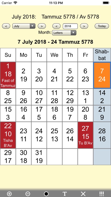 Jewish Calendar and Holidays L