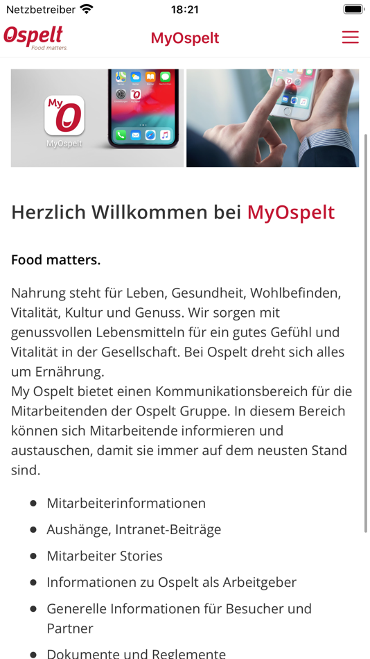 #1. myOspelt (iOS) 由: Herbert Ospelt Anstalt