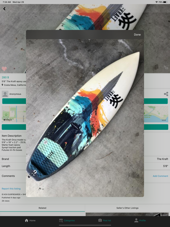 BoardRecycler iPad screenshot 3 - Sports app