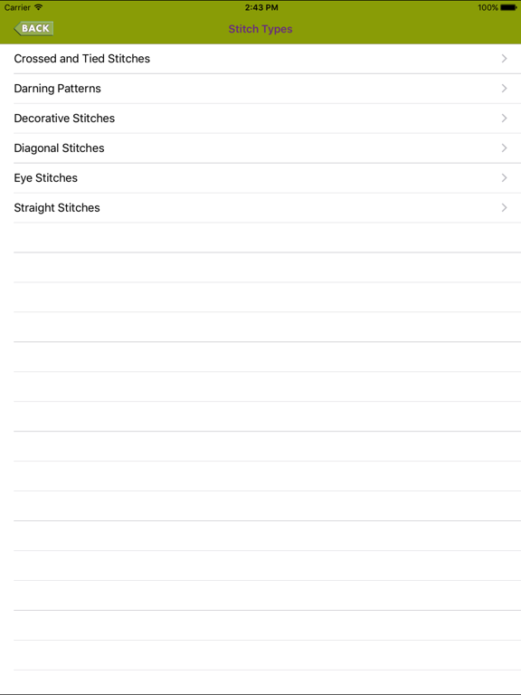 Screenshot #6 pour iStitches Volume One
