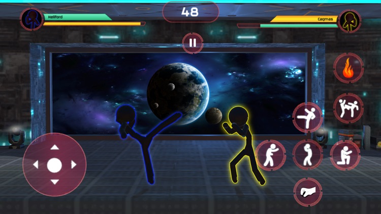 Stickman Fighting Contest 3D screenshot-3