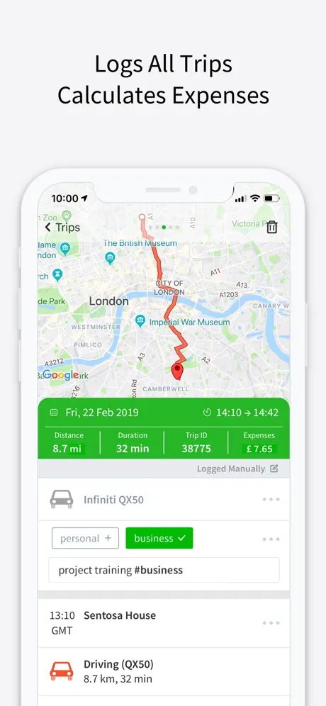 Mileage Tracker by Psngr