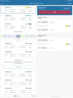 Aviadiscount авиабилеты дешево iPad image 2