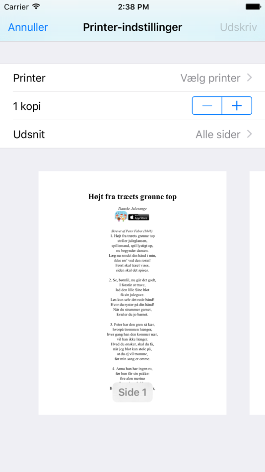 #4. Danske Julesange - tekster (iOS) 由: Simon Bogh Holding ApS