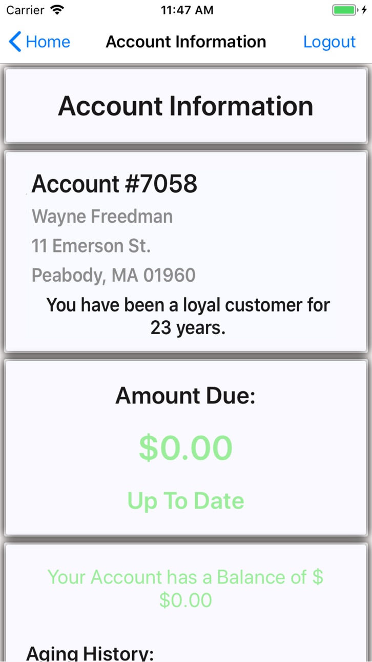 iPhone screenshot
