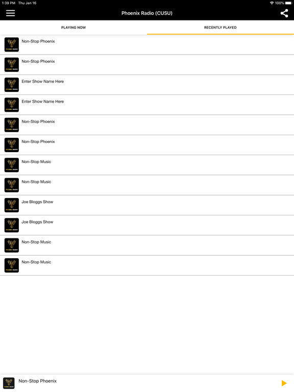 Screenshot #5 pour Phoenix Radio (CUSU)