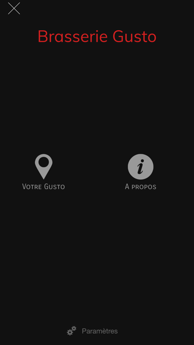 Brasserie GUSTO Screenshot