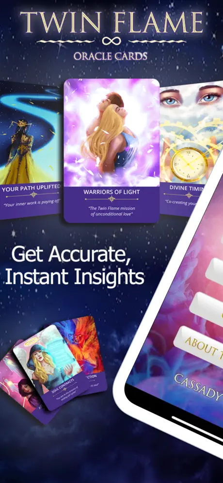 Twin Flame Oracle Cards