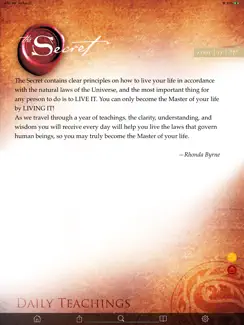 The Secret Daily Teachings iPad image 2