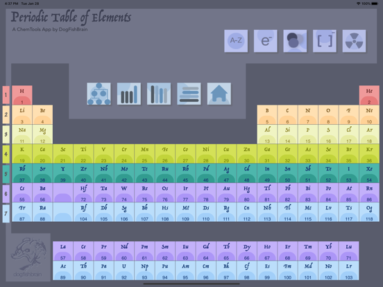 Screenshot #6 pour DFB Periodic Table