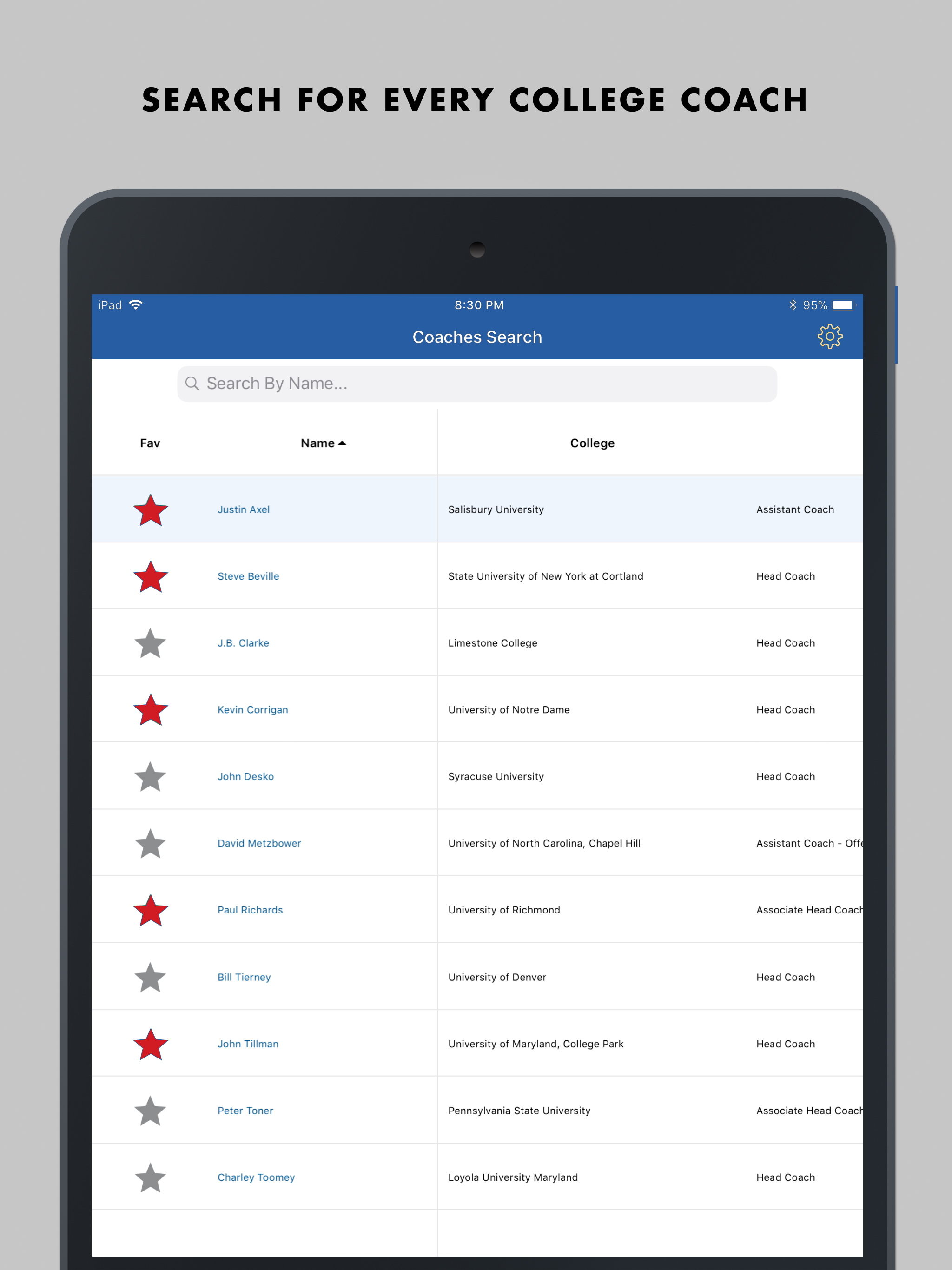 IMLCA Players Directory screenshot 5