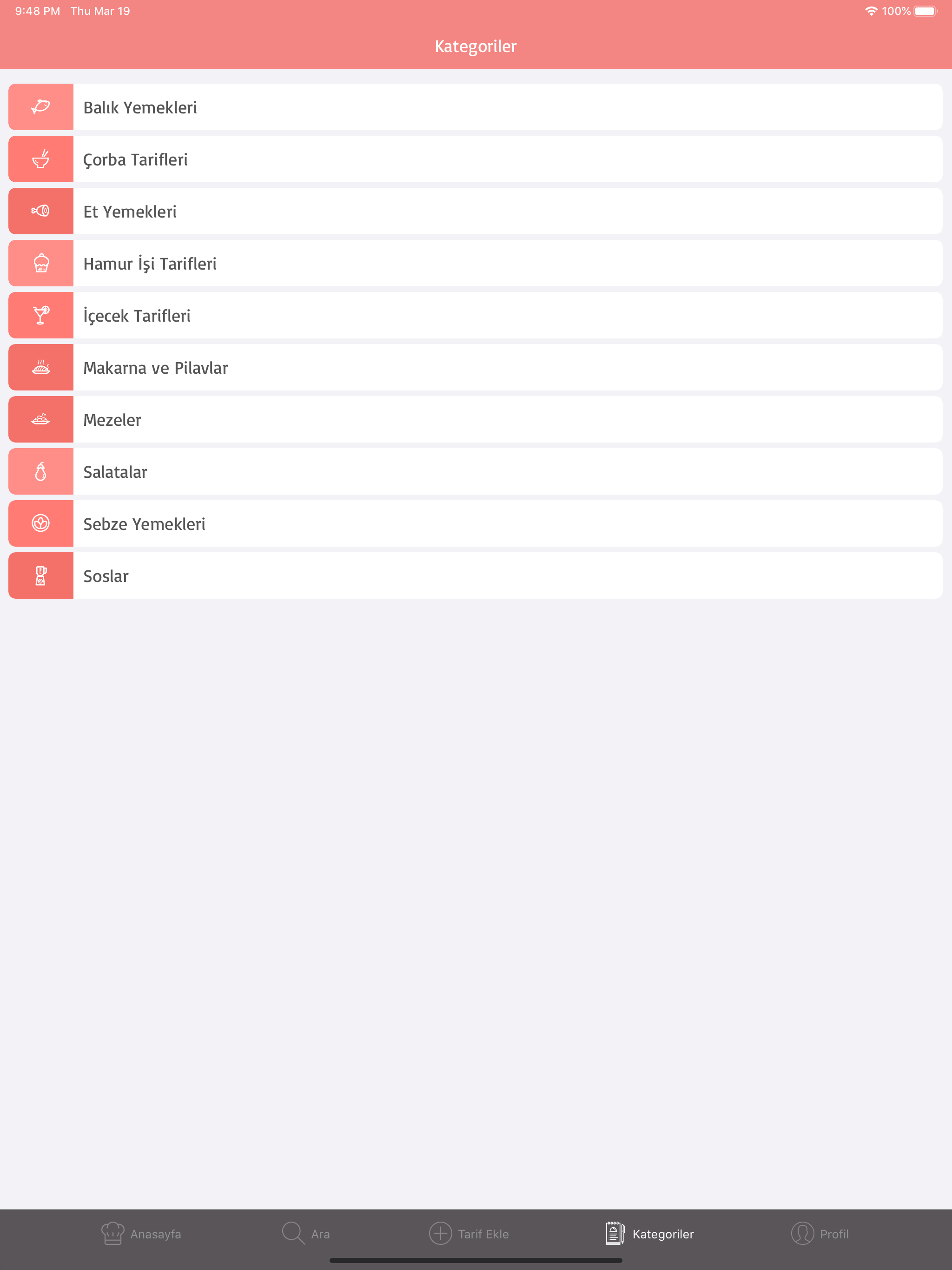 Yemek Tarifi Rehberim screenshot 10