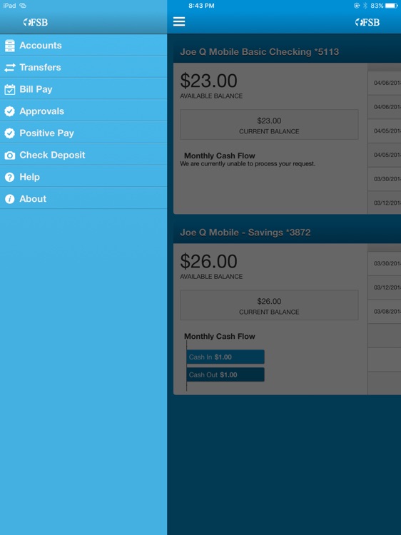 Frontier-OK Business for iPad