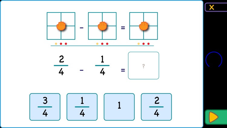 Ułamki i figury screenshot-8
