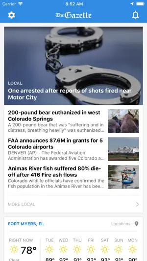 The Colorado Springs Gazette screenshot 1