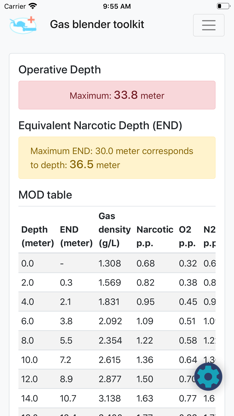 Gas blender toolkit screenshot 5