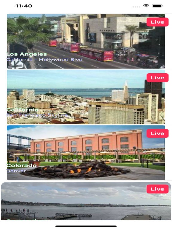 Screenshot #4 pour Live Usa Cams