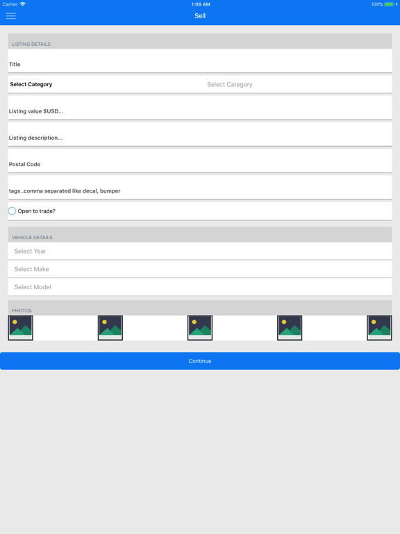 Jēpr App:  Buy Sell Trade iPad screenshot 8 - Shopping app