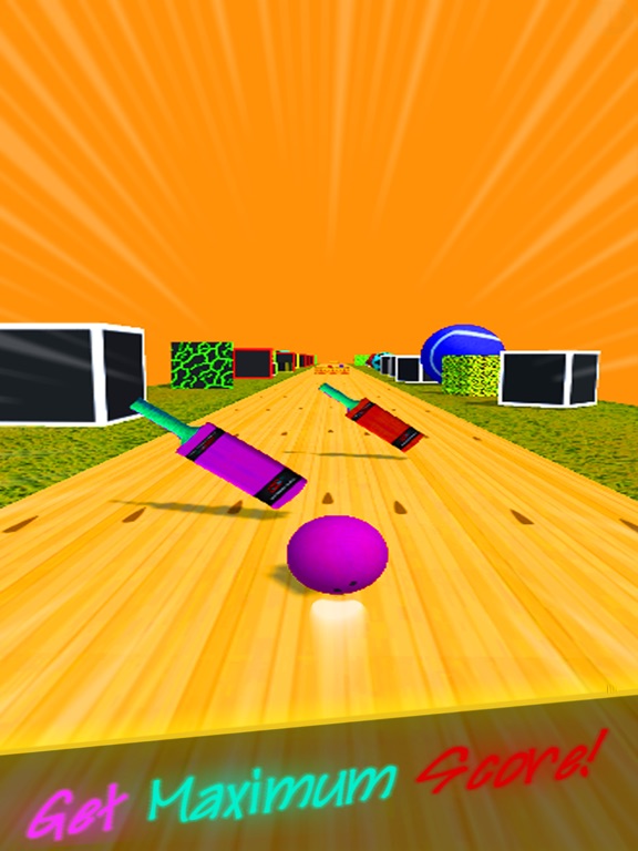 Screenshot #4 pour Cricket Ball Rainbow Color