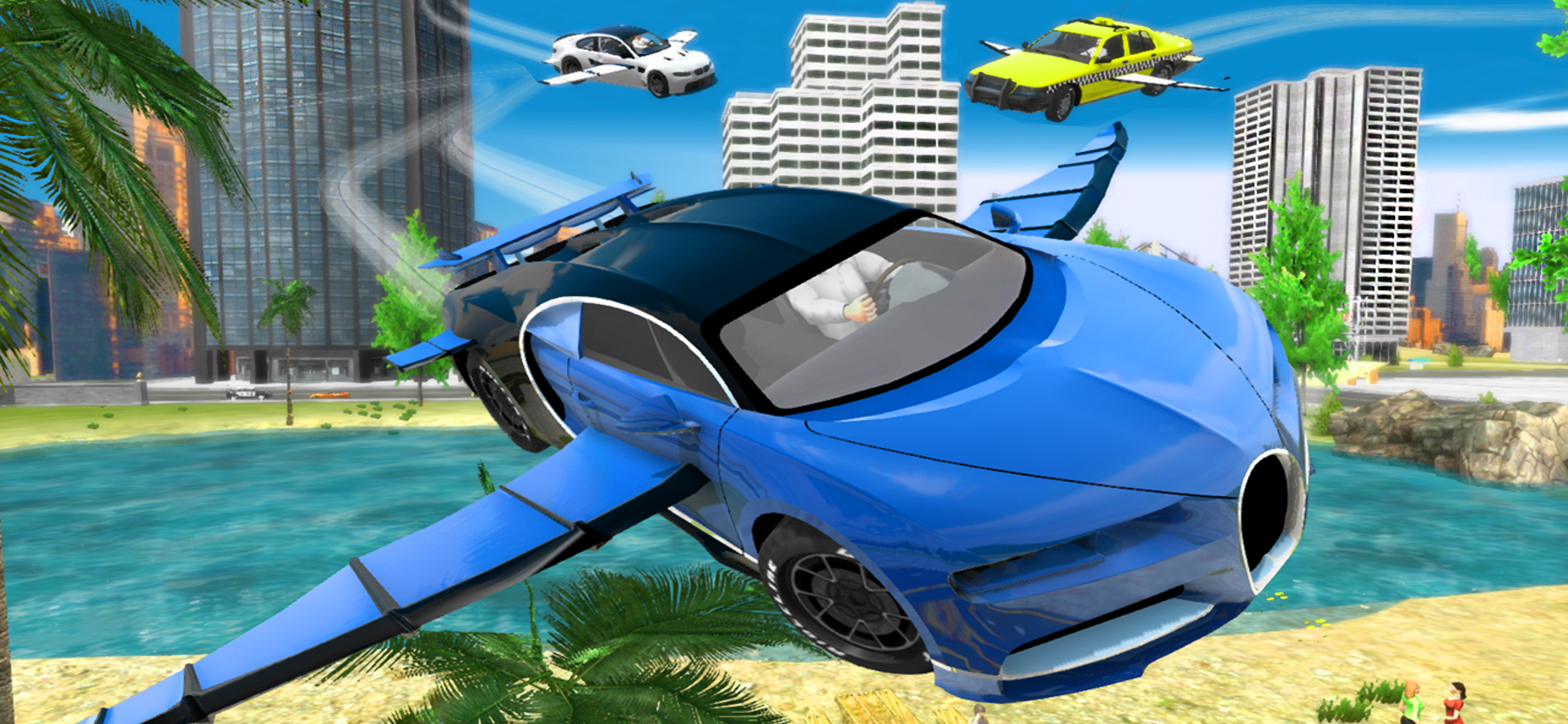 Flying Car Transport Simulator