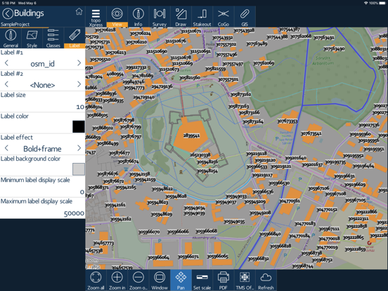 topoXpress iPad screenshot 2 - Navigation app