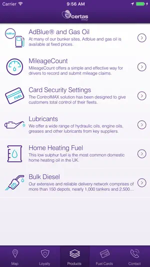 Certas Energy Fuel Card screenshot 4