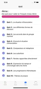 Français 4ème screenshot #4 for iPhone