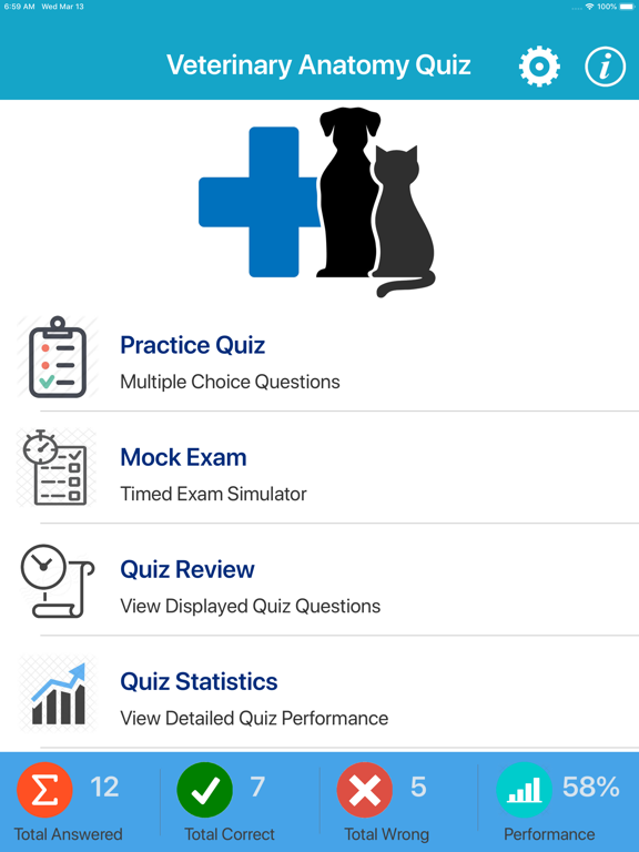 Screenshot #4 pour Veterinary Anatomy Quiz