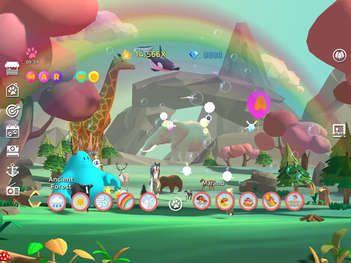 Marimo God of the Forest